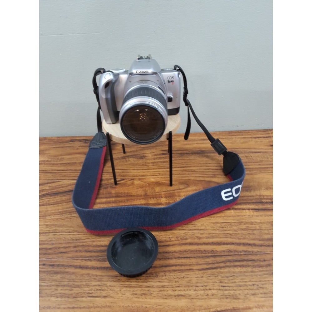 Canon EOS Rebel Ti 35mm SLR w/28-90mm Zoom Lens (No Cap), Shoulder Strap, Tested